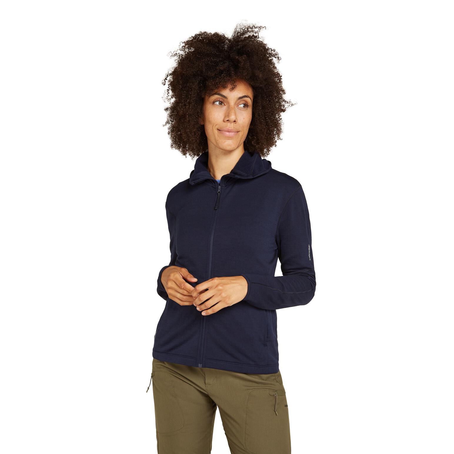 Icebreaker W Merino 360 RealFleece Elemental LS Zip Hoodie Ballantynes Department Store